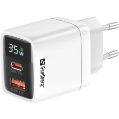 Sandberg 2in1 35W USB-C/USB laturi