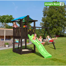 Jungle Gym Hut  leikkitorni ja Swing Module Xtra