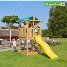Jungle Gym Hut leikkitorni sis. liukumäen