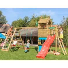 Jungle Gym Resort, Climbing Module, punainen liukumäki, leikkitorni