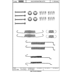 OJD Quick Brake OJD-105-0680 Brake shoe mounting kit