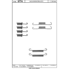 OJD Quick Brake OJD-105-0774 Brake shoe mounting kit