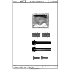 OJD Quick Brake OJD-113-1339X Jarrusatulan tappisarja