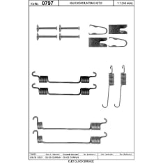 OJD Quick Brake OJD-105-0797 Brake shoe installation kit