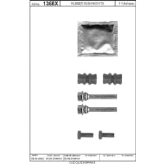 OJD Quick Brake 37-1368X Jarrusatulan tappisarja