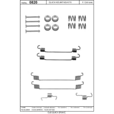 OJD Quick Brake OJD-105-0820 Jarrukenkien asennussarja