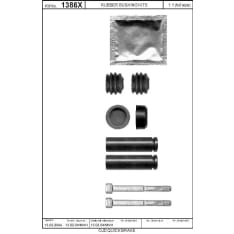OJD Quick Brake OJD-113-1386X Jarrusatulan tappisarja