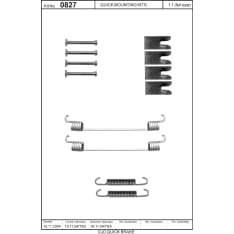 OJD Quick Brake OJD-105-0827 Jarrukenkien asennussarja