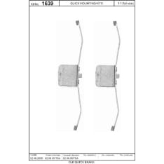OJD Quick Brake OJD-109-1639 Brake pad mounting kit