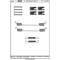 OJD Quick Brake OJD-105-0836 Jarrukenkien asennussarja