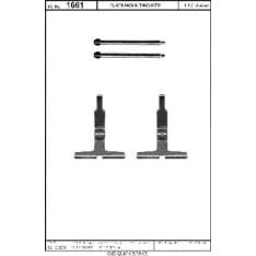 OJD Quick Brake OJD-109-1661 Brake pad mounting kit