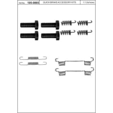OJD Quick Brake OJD-105-0865 Jarrukenkien asennussarja