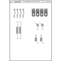 OJD Quick Brake OJD-105-0876 Jarrukenkien asennussarja