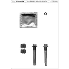 OJD Quick Brake OJD-113-1423X Jarrusatulan tappisarja