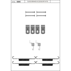 OJD Quick Brake OJD-105-0895 Jarrukenkien asennussarja