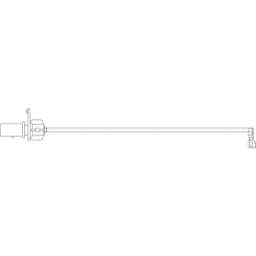 OJD Quick Brake OJD-WS 0302 A Jarrupalan kulumisenilmaisin