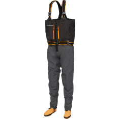 Savage Gear Sg8 Zip Chest Stockingfoot Ml 42-44/8-10 Grey/Black Wading Pants