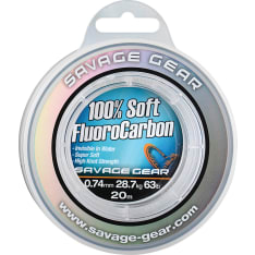 Savage Gear Soft FC Clear fluorocarbon siima