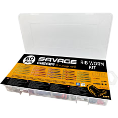 Savage Gear Rib Worm Kit 60 kpl jigi