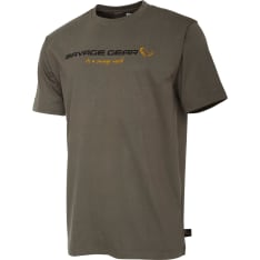 Savage Gear Sg4 Logo T-Shirt Loden Green