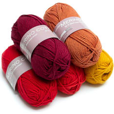 Hjertegarn Merino Cotton 50 g lanka