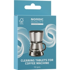 Nordic Quality kahvinkeittimen puhdistustabletit