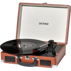 Denver VPL-120 LP Turntable Bluetooth Brown
