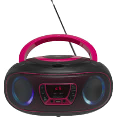 Denver TCL-212BTP CD Player with FM Radio and Bluetooth