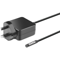 CoreParts MBXMS-AC0002UK Power Adapter and Inverter, Indoor Use, 43 W, Black