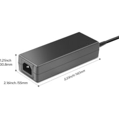 CoreParts MBA2149 Power Adapter and Inverter, Indoor Use, 120 W, Black