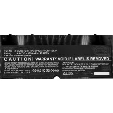 CoreParts MBXFU-BA0027 kannettavan tietokoneen varaosa Akku
