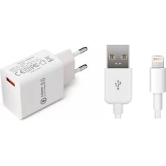 CoreParts MBXAP-AC0008 Power Adapter and Inverter, Indoor Use, 12 W, White