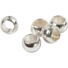 Creativ Company hopeanväriset 2,5 mm lukitushelmet