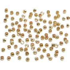 Creativ Company kullanväriset 2 mm lukitushelmet