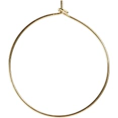 Creativ Company 6 kpl 30mm kullanväriset korurenkaat