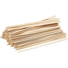 Creativ Company 19 cm natural jäätelötikut 200kpl/pkt