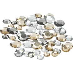 Creativ Company pyöreät akryylitimantit 6+9+12 mm 360kpl/paketti