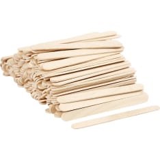 Creativ Company natural brown ice cream sticks 200 pcs/pkt