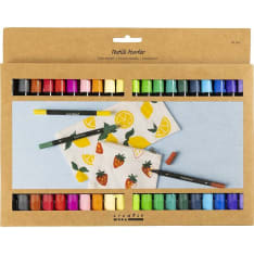Creativ Company 20pcs/pk Fabric Markers