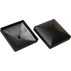 Aluminum black top hat for the chef