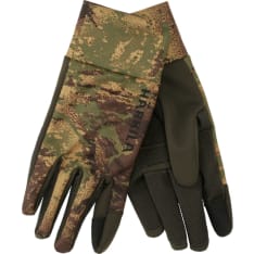 Härkila Deer Stalker Camo Fleece AXIS MSP Forest Green gloves