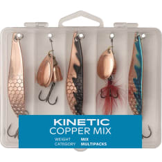 Kinetic Copper Mix 5 kpl lusikkauistin