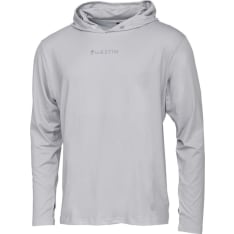 Westin Ledge Upf hoodie l mist grey fishing shirt
