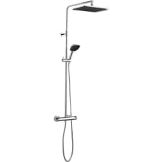 Damixa Slate chrome, shower package with thermostat