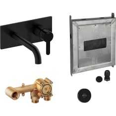Damixa 47161.6100 Silhouet black washbasin tap