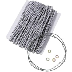 Easy Camp Shock Cord Repair Set White flex cord