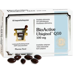 Pharma Nord BioActive Q10 Ubiqinol® 100 mg ravintolisä