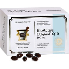 Pharma Nord BioActive Q10 Ubiqinol® 100 mg ravintolisä