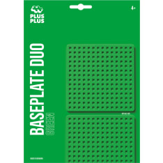 Plus-Plus Baseplate Green 2-pack rakennusalusta