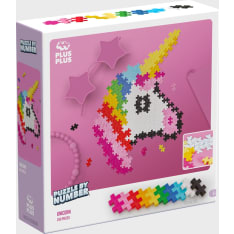 Plus-Plus Puzzle By Number Unicorn 250-os rakennuspalikat